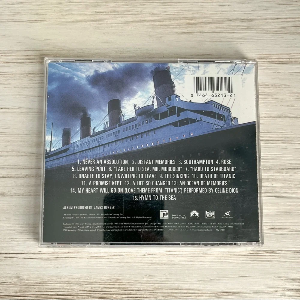Titanic Original Motion Picture Soundtrack CD